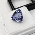Blue Tanzanite Gemstone, Trillion Cut, 8-9 Ct Loose Stone