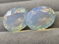 Welo Opal Pair, Australian Oval Gemstones, Jewelry Making (33-35 Ct Total)