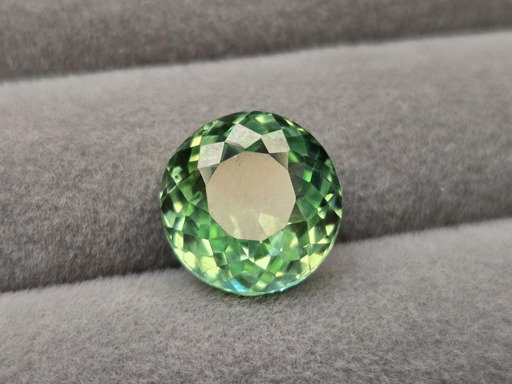 Mint green Tourmaline Natural Shape Round Cut 10-11 Ct Loose Gemstone Rings Making Gemstone
