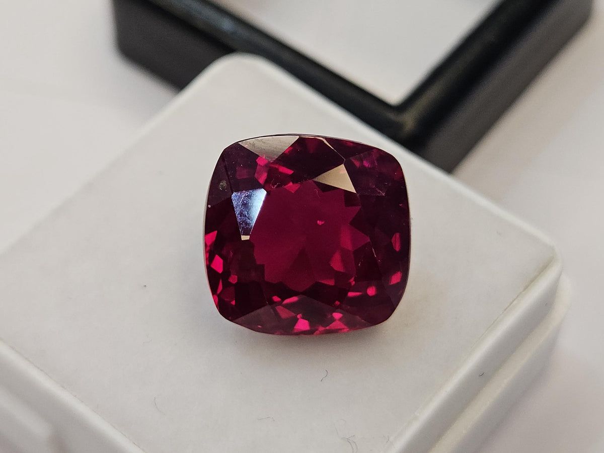 Cushion Cut 9-10 Ct Mozambique Ruby Loose Gemstone