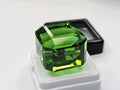 Cube Cut Green Topaz Gemstone, Lab Created, 72-74 Carats