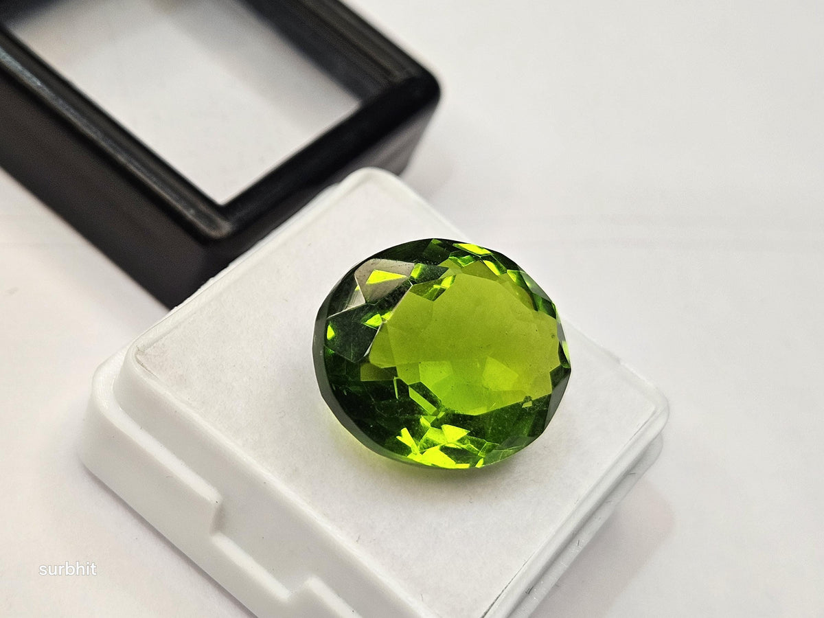 11–13 Ct Oval-Cut Peridot – Loose Gemstone for Jewelry