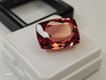 Flawless Padparadscha Sapphire Cushion Cut (14-16Ct) Certified Gemstone