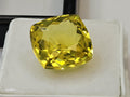 Certified Ceylon Yellow Sapphire Cushion Cut Gemstone (13-14 Ct) for Rings, Pendants