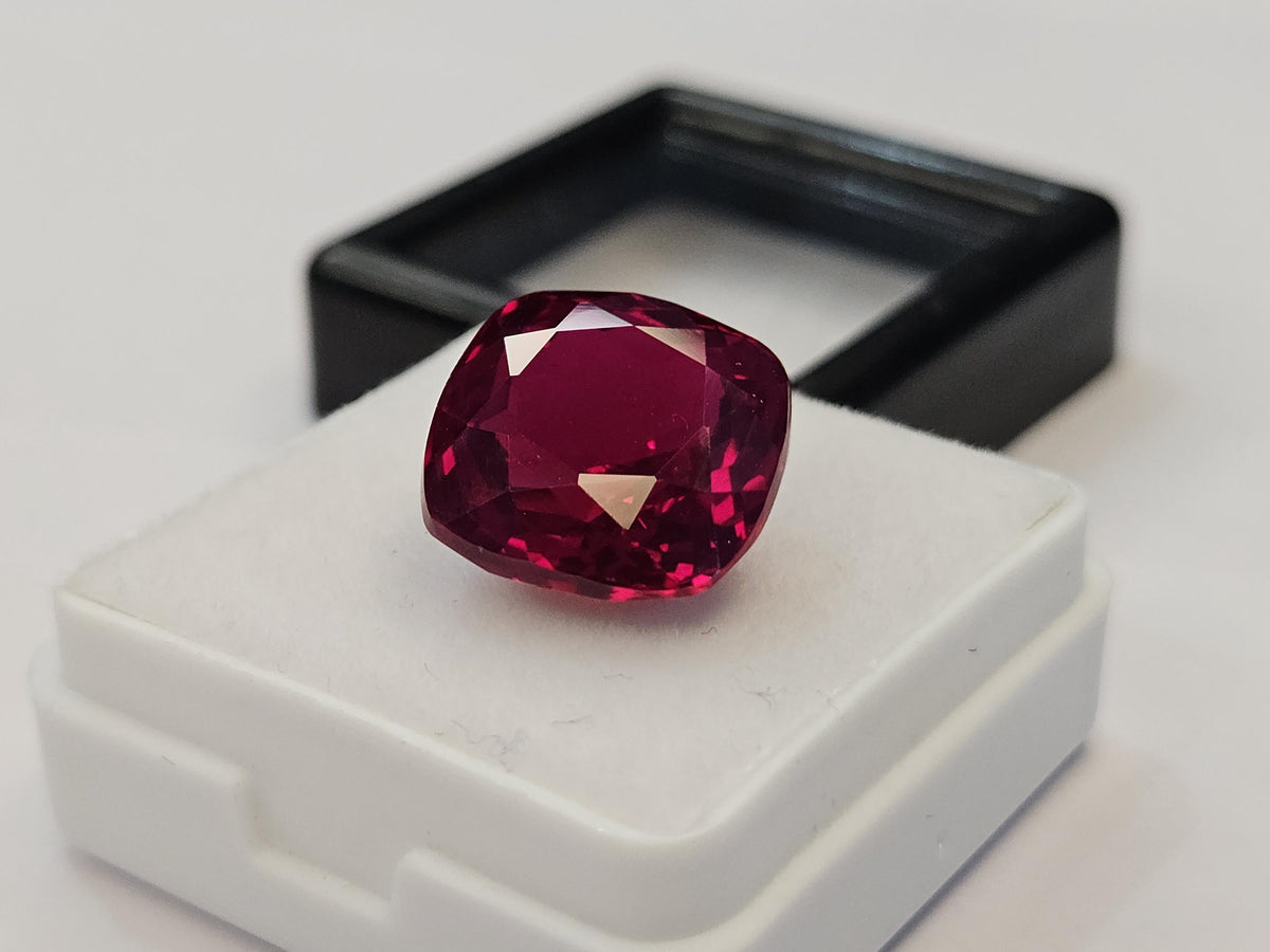 Cushion Cut 9-10 Ct Mozambique Ruby Loose Gemstone