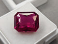 Natural and certified Pink Sapphire Emerald Cut 10-11 Ct For Rings & Jewellery