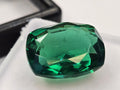 Colombian Emerald Cushion Cut Gemstone, Certified Natural Green Stone for Jewelry