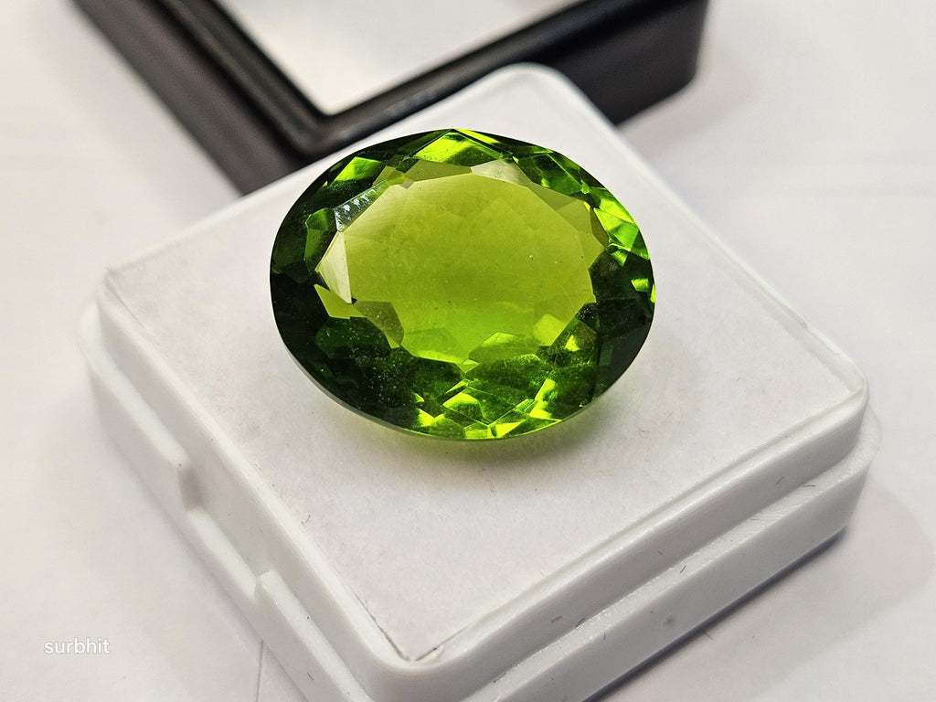 11–13 Ct Oval-Cut Peridot – Loose Gemstone for Jewelry