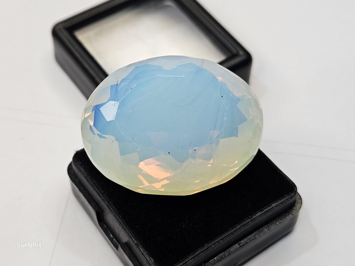 Oval Welo Opal Gemstone (57-59 Ct) - Australian Certified Loose Opal