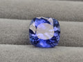 Cushion Cut Blue Tanzanite Gemstone, 12-14 Carat Loose Stone