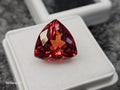 Natural Mexican Fire Opal Trillion Cut Gemstone (9-10 Ct) for Jewelry Making