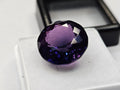 Natural VVS Purple Pink Sapphire Round Cut Gemstone for Jewelry Making (16-17 Ct)