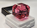 Pink Topaz Cube Cut Gemstone, 65-66 Cts Loose Stone