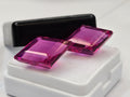 Certified Natural Pink Sapphire Gemstone, Fancy Cut, 19-20 Ct, Brazil Origin