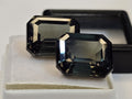 Certified Natural Jade Green Topaz Pair – Emerald Cut, 24-25 Ct (Brazil)