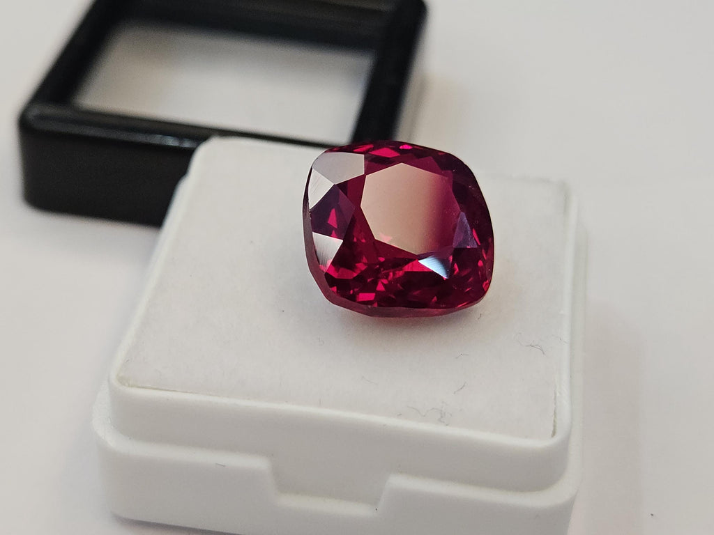 Cushion Cut 8+ Ct Mozambique Ruby Loose Gemstone